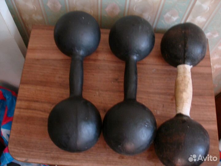Гантели 16 кг, штанга малая