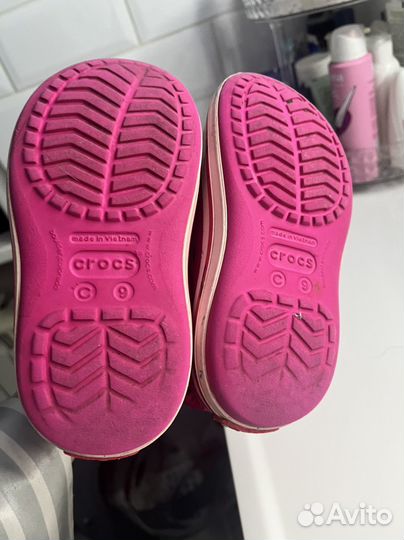 Crocs сапоги детские c9