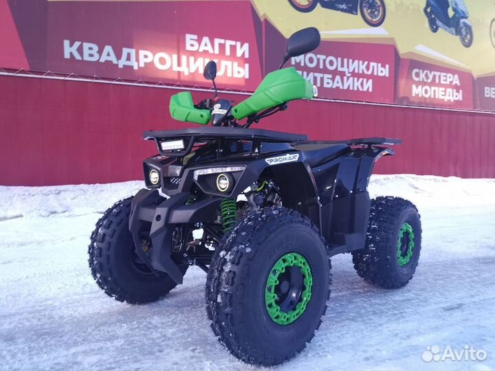 Квадроцикл promax wild 175 LUX В черном цвете