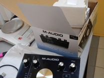 Внешняя звуковая карта M-audio M-track 2x2M