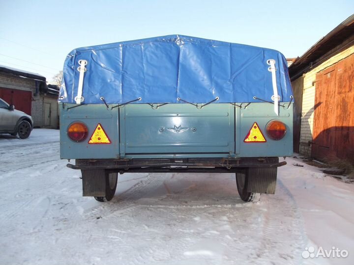 Тент средней высоты Н470 на прицеп Ммз вышлю