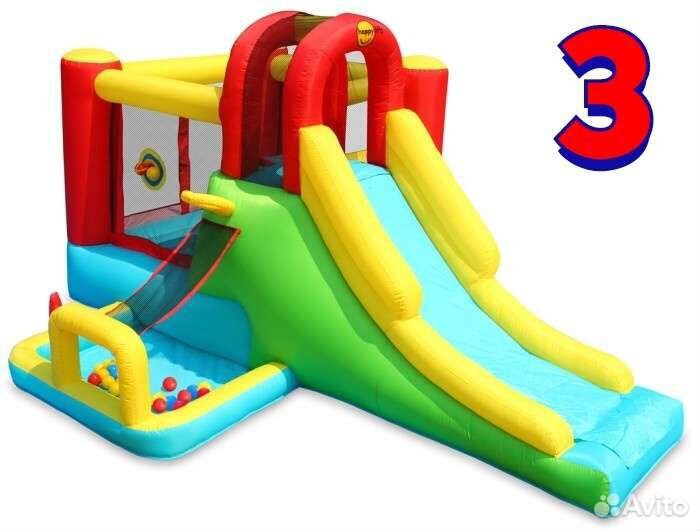 Прокат аренда батутов