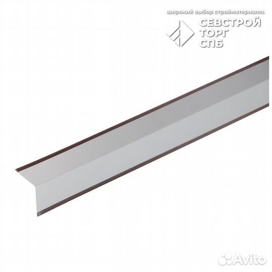 Угол внутренний металлический Технониколь корич