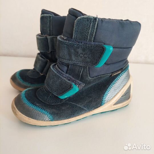 Ботинки зимние ecco 25