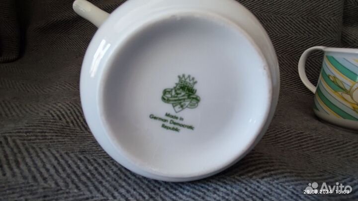 Новый кофейный сервис ГДР HennebergPorzellan