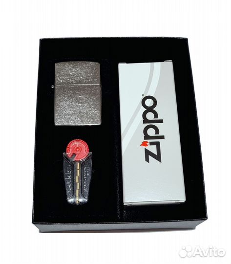 Нож перочинный Zippo 50621 + Zippo 207, кремни