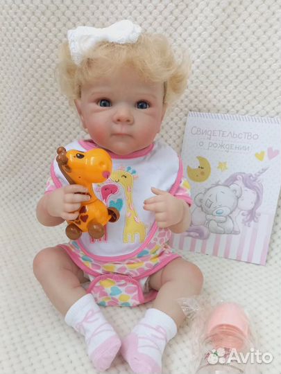 Кукла Реборн 48см можно купать