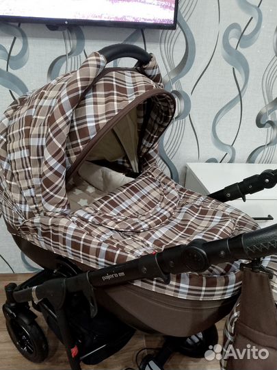 Коляска 2 в 1 adamex pajero