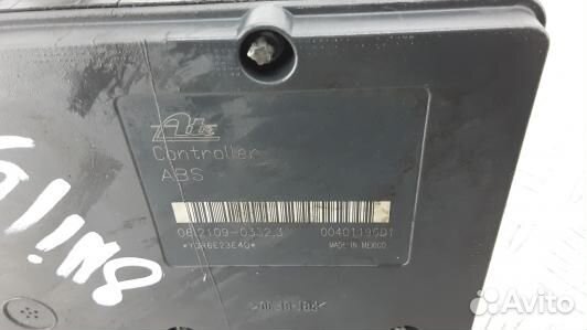 Блок ABS nissan navara D40 (8NI19KW01)