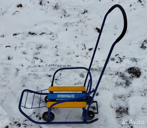 Санки на колесах