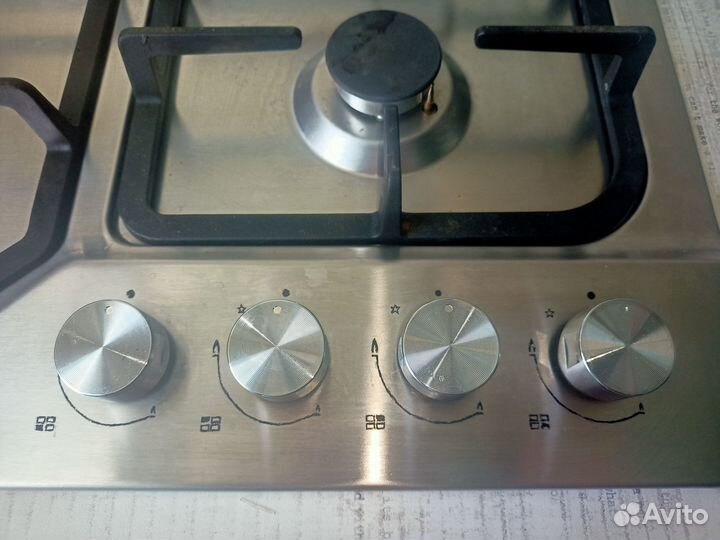 Газовая варочная панель бу 4 конфорки