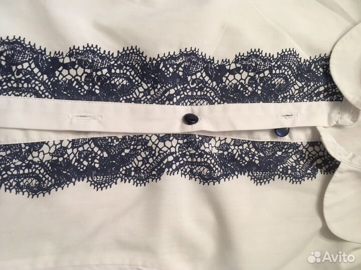 Рубашка белая школа р 158