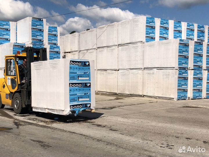 Строительные блоки Bonolit