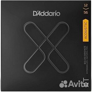 Струны для акустическ.гитары DAddario xtabr1256 XT