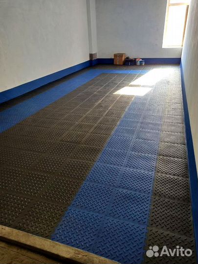 Модульная плитка для гаража