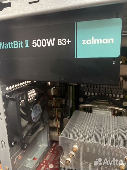 Блок питания Zalman wattbit,500w,83+