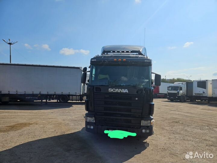 Scania P114 с полуприцепом, 2000