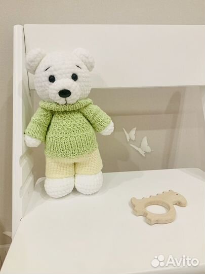 Медвежонок Вязаный Ручная работа Игрушка