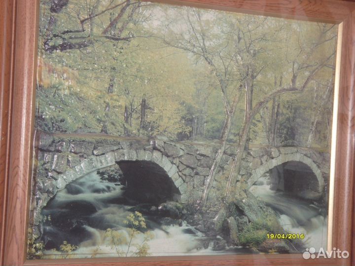 Картина масло холст Абстракция.Винтажные картины