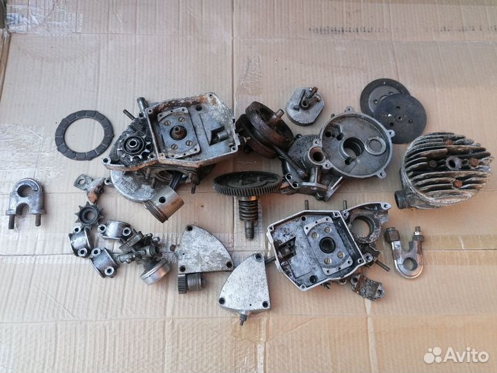 Запчасти мотовелосипеда зиф77