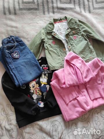 Пакет вещей для девочки 116 р