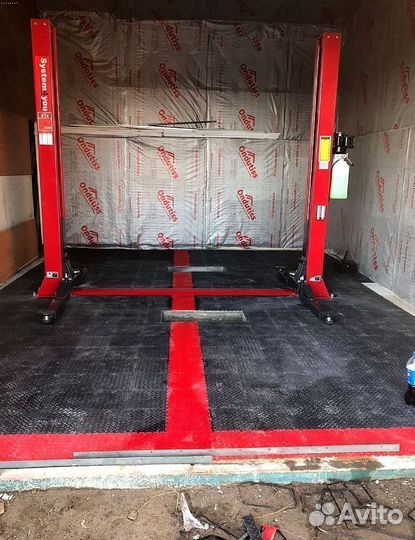 Модульное покрытие для гаража