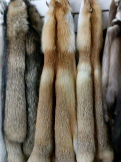 Шкуры (лиса, писец, норка, енот, кайот, нутрия)