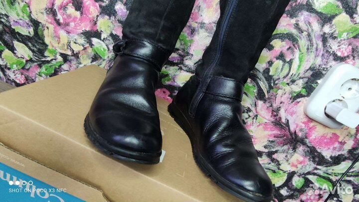 Сапоги для девочки 34 размер