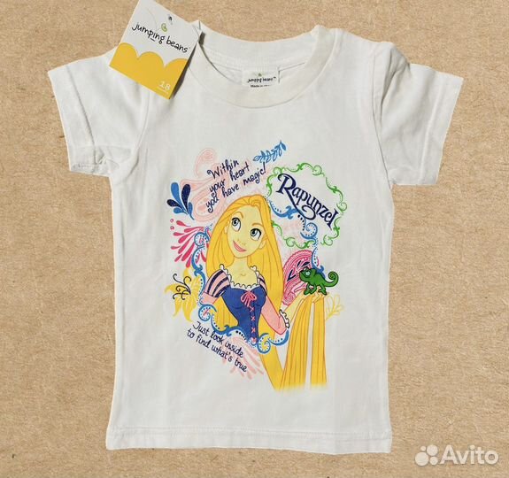 Комплект из 4-х футболок для девочки 86