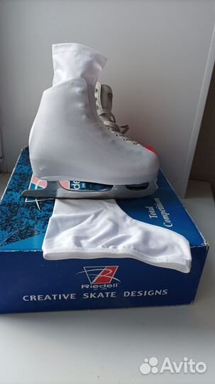 Коньки фигурные Riedell, 30 р-р профессиональные