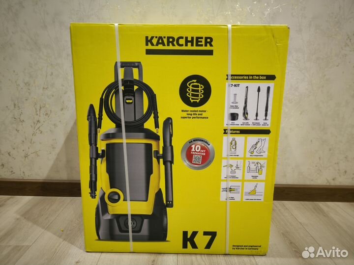 Мойка высокого давления karcher к 7 WCM