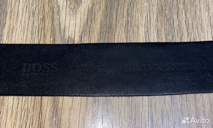 Ремень кожаный Hugo Boss