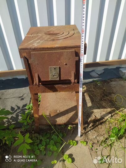 Чугунная печка разборная