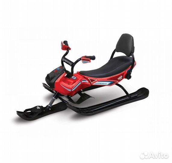 Снегокат nika SND4/1 черный