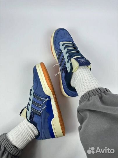 Kpoccoвки Adidas Forum 84 Low Blue