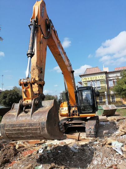 Услуги гусеничного экскаватора JCB