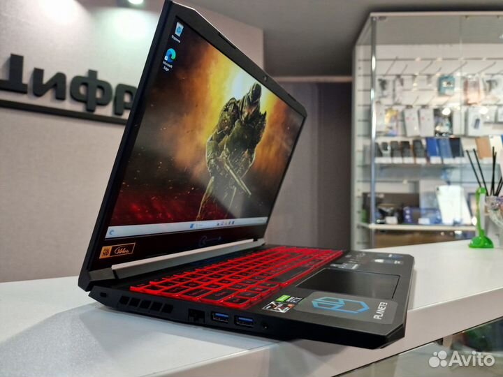 Игровой Ryzen 5 5600H/RTX 3050/SSD 256 GB