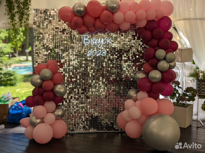 Фотозона с оформлением в аренду