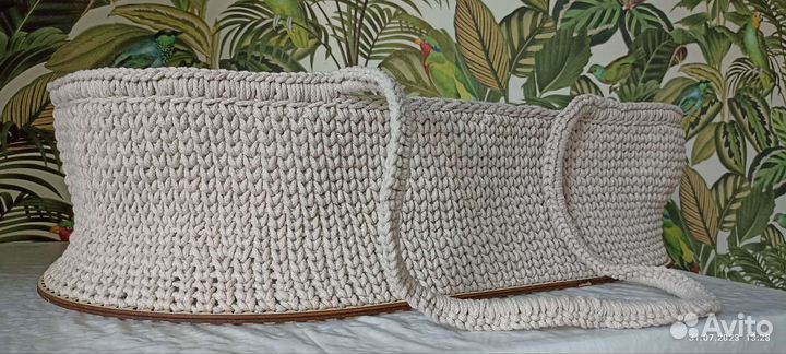 Люлька вязанная