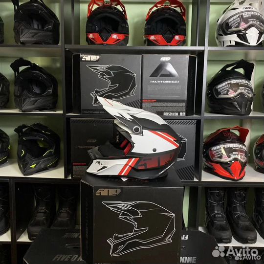Шлем 509 Altitude 2.0 Racing Red все размеры