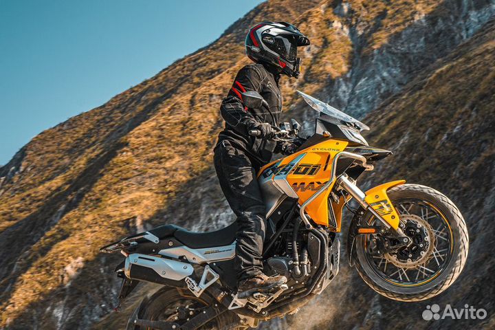 Дорожный мотоцикл Zonsen RX401 yellow новый