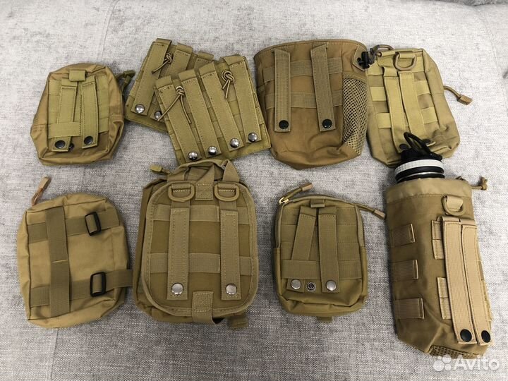 Подсумки тактичиские хаки аптечка для ак сброс
