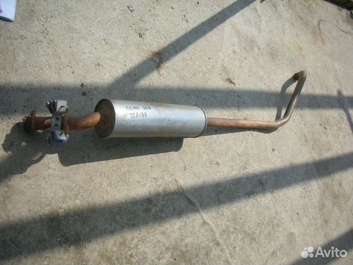 Средняя часть глушителя Peugeot 308 2007