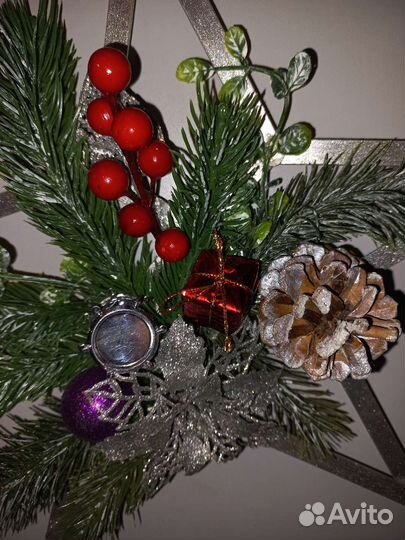 Новогодняя поделка Звезда