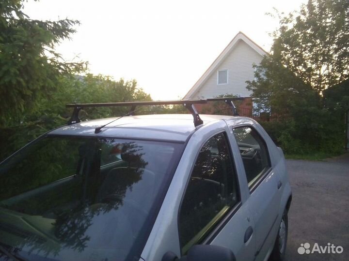 Багажник на крышу Рено Логан/ Сандеро