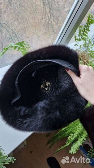 Шапка женская из песца