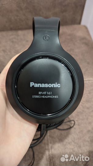 Наушники Panasonic RP-HT161E чёрный