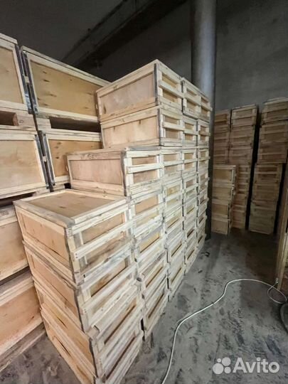Деревянная тара. Ящики для оборудования, грузы