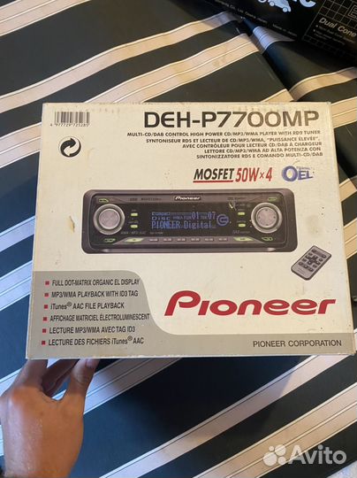 Pioneer deh p7700mp