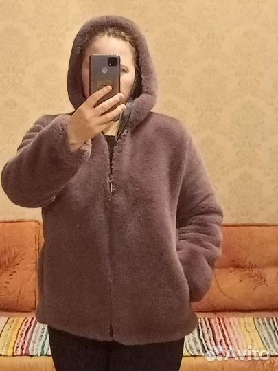 Шубка из дорогого искусственного меха 48-50р-р